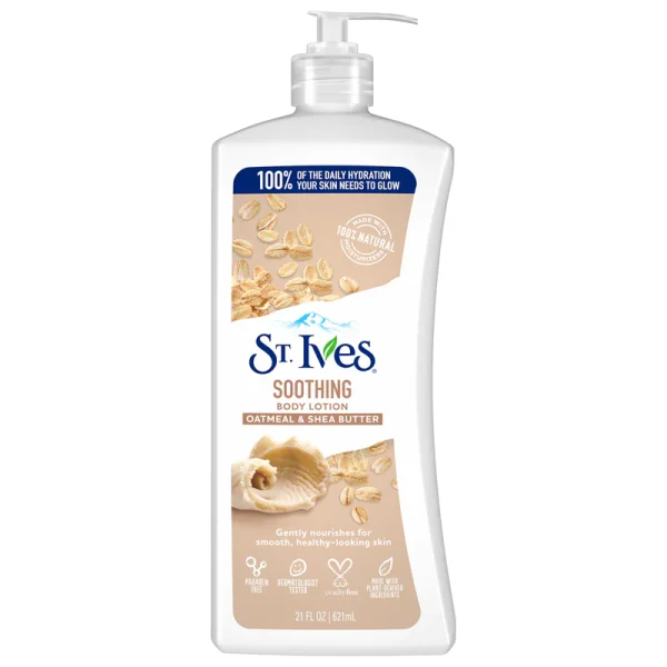 St. Ives Nourish Soothe Oatmeal and Shea Butter Body Lotion 621ml sri lanka