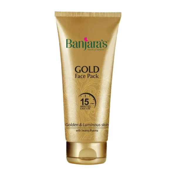gold face pack