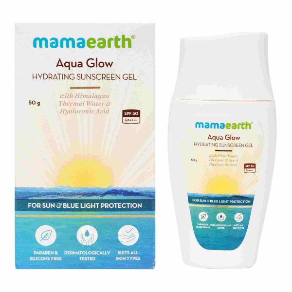 Mamaearth Aqua Glow Hydrating Sunscreen Gel