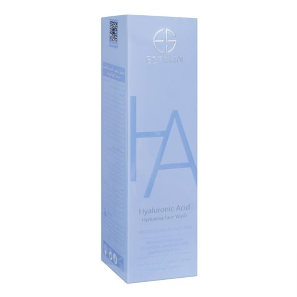Estelin Hyaluronic Acid Hydrating Face Wash Smoothes Plumps Skin 100g