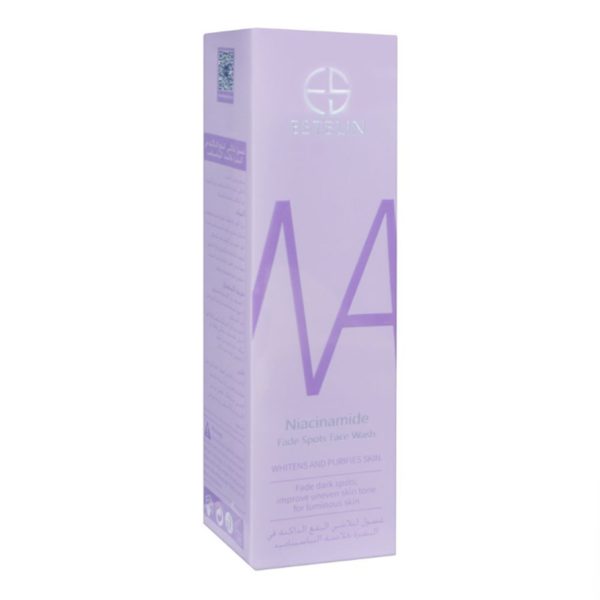 Estelin Niacinamide Fade Spots Face Wash Whitens Purifies Skin100g