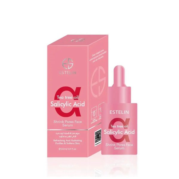 Estelin Tea Tree Oil Salicylic Acid Shrink Pores Face Serum