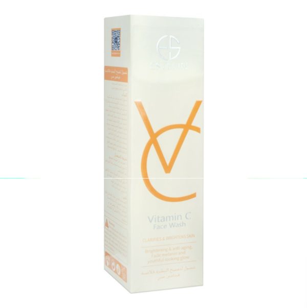 Estelin Vitamin C Face Wash Clarifies Brightens Skin 100g