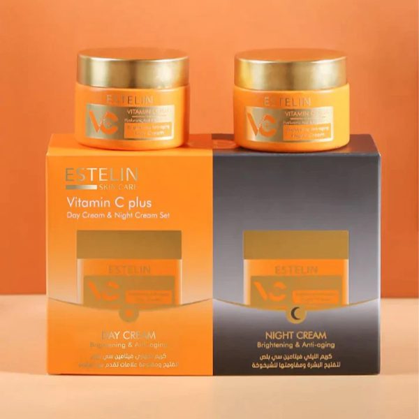 Estelin Vitamin C plus Day Cream Night Cream Set