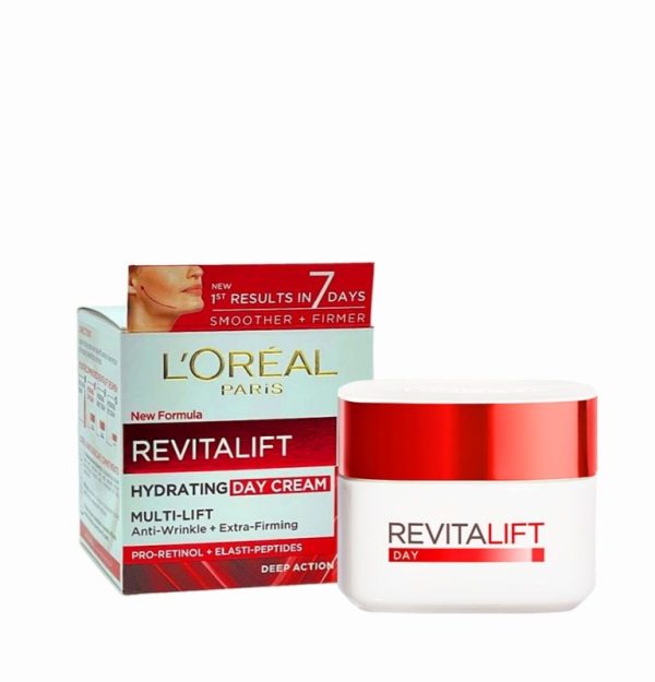 L OrealPArisNewFormulaRevitaliftHydratingDayCream50ml 1 768x800 1