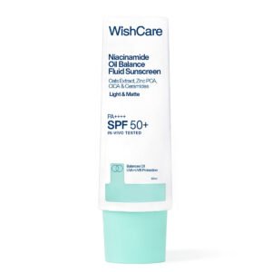 WishCare Niacinamide Oil Balance Fluid Sunscreen SPF50 PA++++ 50g