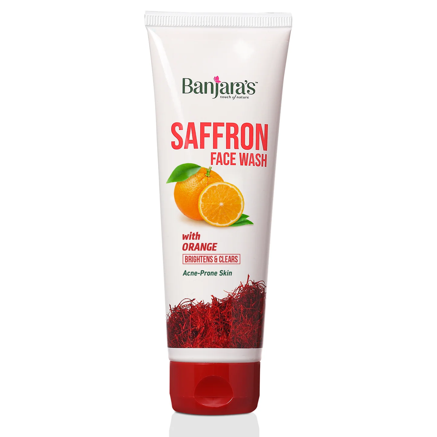 Banjara's Saffron Face Wash with Orange 1 Saffron Orange fw 01
