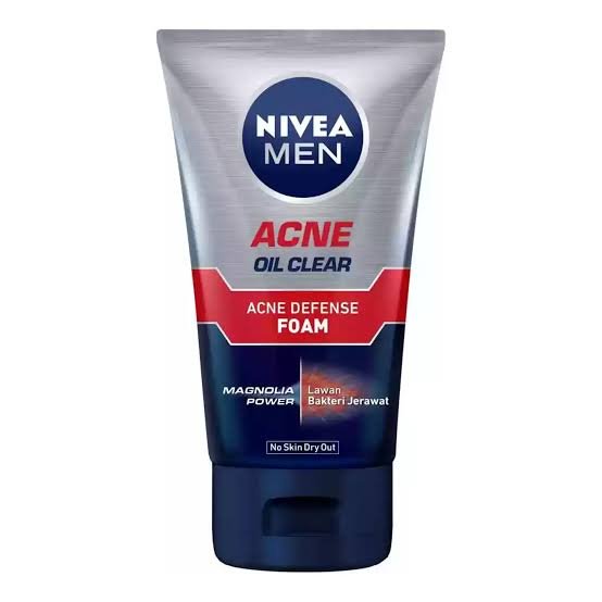 Nivea Men Deep Acne Oil Clear Face Wash 100ml 1 Nivea Men Deep Acne Oil Clear Face Wash 100ml