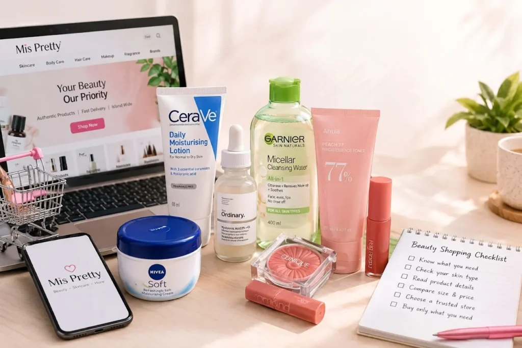 Beauty products online in Sri Lanka buying guide